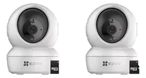 Comprar Kit X2 Camaras De Seguridad Wifi 2k+ Ezviz + Memorias 128gb