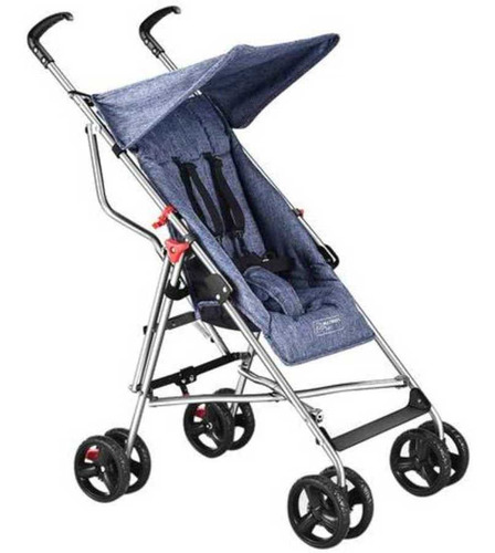 Carrinho De Bebê Guarda-chuva Pocket Azul - Multikids Baby