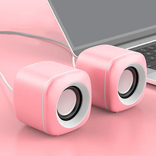 Altavoces De Computadora Con Cable Usb Y Subwoofer De Bajo R
