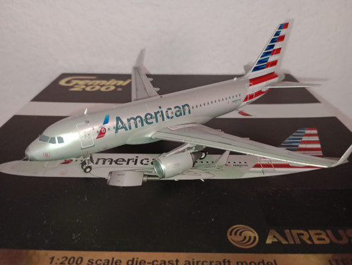 Avion Gemini A Escala 1:200 Airbus A319 American 1:400