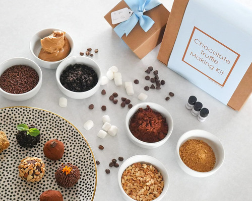 Kit Hacer Trufas De Chocolate (idea De Regalo, Activida...