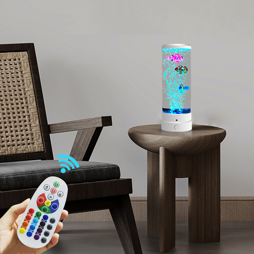 Lámpara Led Con Forma De Medusa Y Luz Nocturna Con Control R
