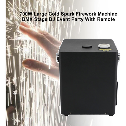 Gran Máquina De Fuegos Artificiales Cold Spark De 700 Vatios