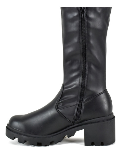 Botas Combat Chunky 6cm Plataforma Para Mujer Mod Maya