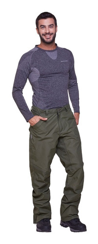 Pantalon Montagne Pre Ski Pro Con Trampas De Nieve Hombre