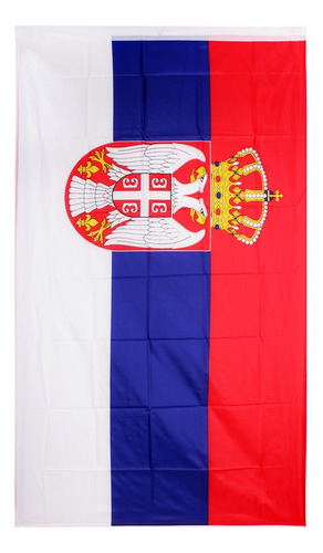Bandera De Serbia Bandera Desfile De Actividades De La Ofic