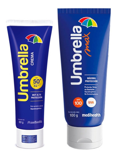 Umbrella Crema + Umbrella Max100 - mL a $687