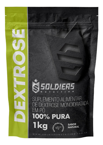 Dextrose 1kg - 100% Pura Importada