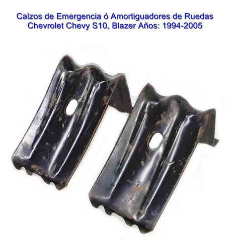 Cuñas De Emergencia De Ruedas Chevrolet S10, Blazer 1994-05