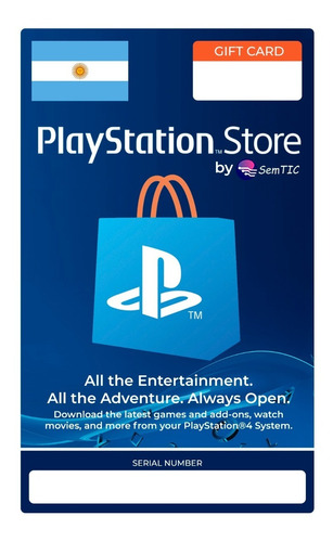 Imagen 3 de 3 de Tarjeta Psn Gift Card 30 Usd Cuenta Argentina