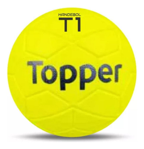 Bola Topper Handebol T1 Profissional Amarelo