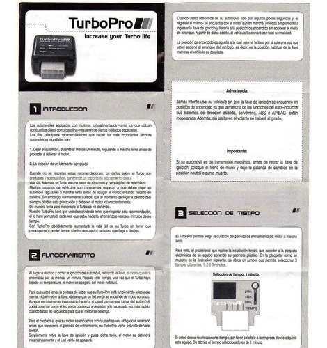 Imagen 5 de 6 de Turbo Timer Turbopro 12v / 24v / Musicarro