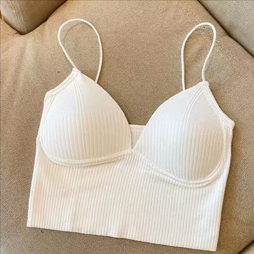 A* Ropa Interior Con Tirantes Fruncidos En La Espalda