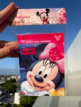 Comprar Mini Libro Para Colorear Minnie Mouuse X12unid Para Cotillon