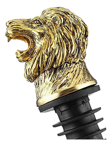 Aireadores De Vino Pourer Cabeza De Animal Tapón León 10cm