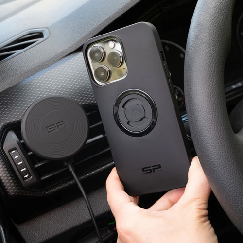 Cargador Celular Inductivo Para Rejilla De Auto Sistema Spc