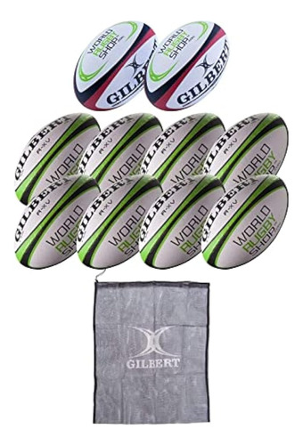 Gilbert Wrs Rec - Kit De Pelota De Rugby, Talla 5