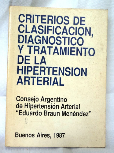 Libro Hipertension Arterial Diagnostico Tratamiento D Zin B4