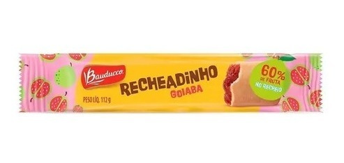 Imagem 1 de 1 de Recheadinho Goiaba Bauducco 112g