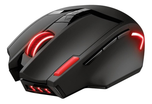 Imagen 2 de 3 de Mouse de juego inalámbrico Trust Ranoo GXT 130 negro