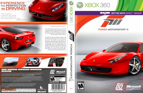 Forza Motorsport 4 Xbox 360 Desbloqueado Lt3.0 Frete Gratis 