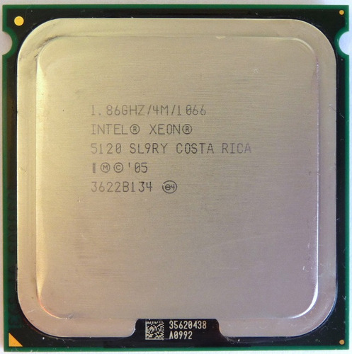 Processador Intel Xeon 5120 1.86ghz / 4m / 1066 P/n Sl9ry