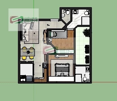 Imagem 2 de 3 de Apartamento Cobertura S/ Condomínio Em Vila Bastos - Santo André - 4244