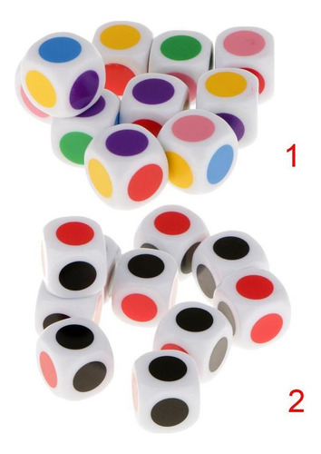 En Set Juguetes De Mesa Educativos 10pcs Dados / Juego