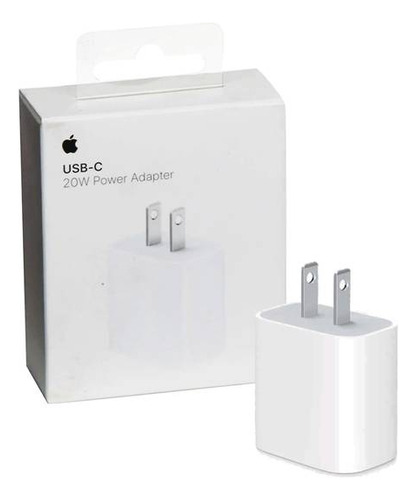 Cubo De Carga Apple USB-C A2305 20W | Blanco
