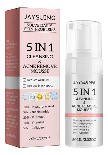 Mousses Limpiadoras Y Eliminadoras De Acné Y 5 En 1 60 Ml 60