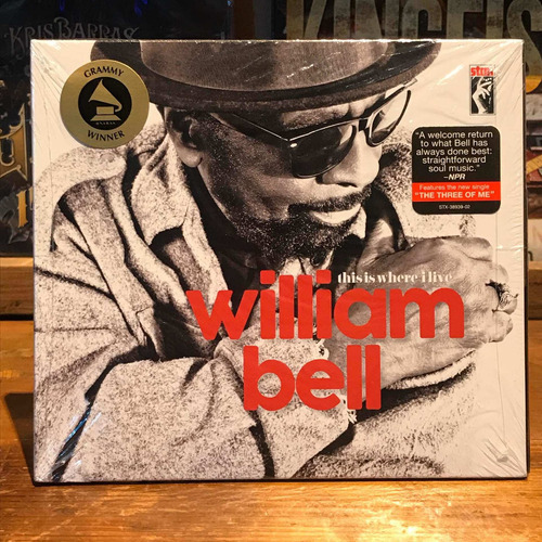William Bell This Is Where I Live Edicion Cd