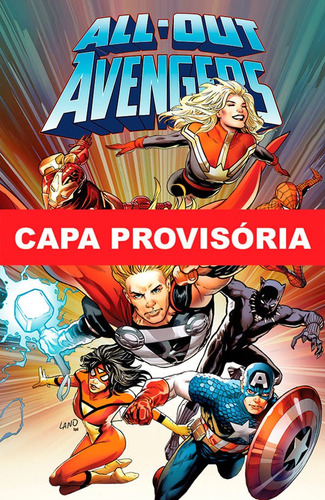 Vingadores Sem Limites, De Greg Land. Editora Panini, Capa Mole, Edição 1 Em Português, 2024