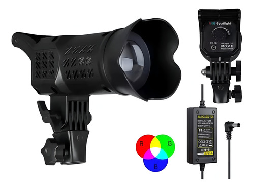 Luz Spotlight Fotografía Profesional Rgb Control + Trípode