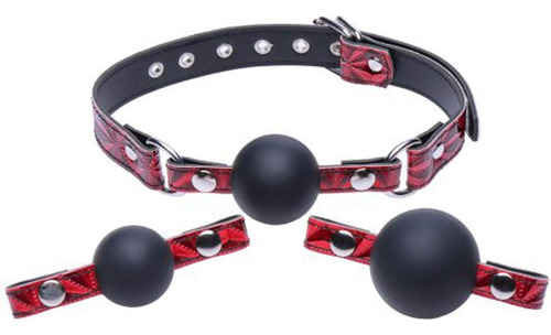 Master Series Crimson Tied Triad Interchangeable Silicone Ba