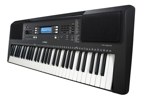 Teclado Organo Yamaha Psr E373 Sensitivo + Atril + Fuente 