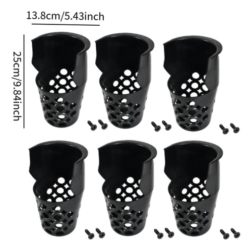 Mesa De Billar Con Bolsillos Para Mesa De Billar, 6 Piezas