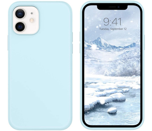 Funda Guagua Para iPhone 12/12 Pro 6.1 (azul Cielo)