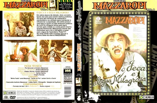 Dvd Mazzaropi - o Jeca e a Egua Milagrosa - M t i - Filmes de