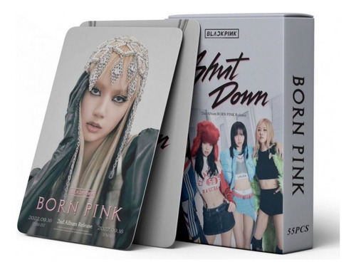 55 Photocards Para Blackpink - Edición Shut Down