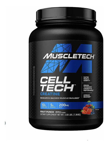 Muscletech Cell Tech Performance Series ! 3 Lb ! Usa ! Sabor Fruit punch