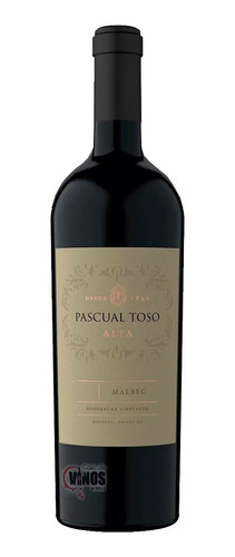 Vino Pascual Toso Alta Malbec 750ml