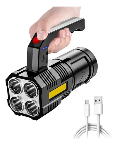 Nuevo Linternas Led Recargables De Luz Fuerte, Linterna