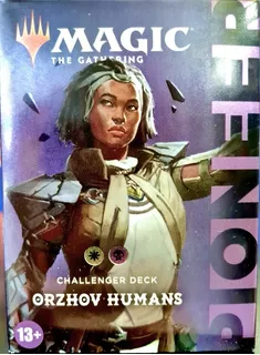 Magic Mtg 2022 Pioneer Challenger Deck Orzhov Humans Inglés