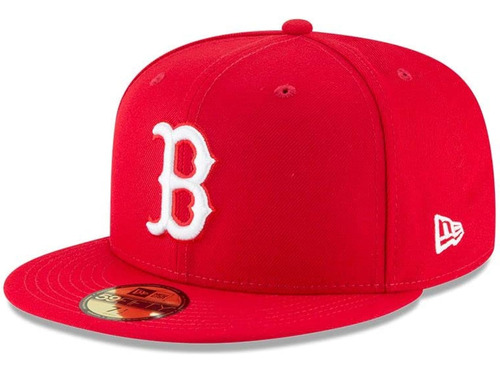 Gorra Boston Red Sox Classic Roja Mlb 59fifty Cerrada