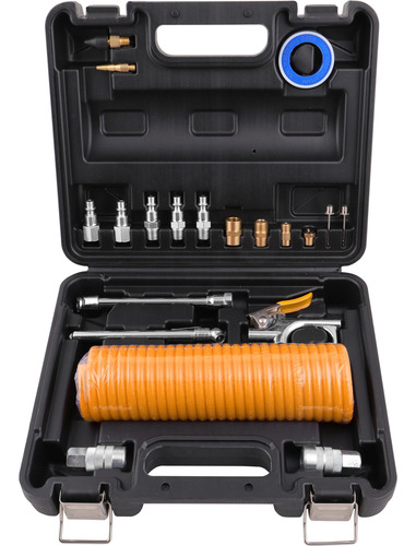 Kit De Accesorios Neumaticos Para Compresor De 20pzs