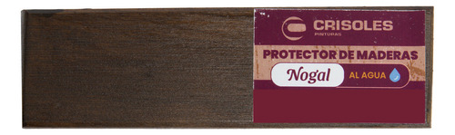 Protector De Madera Base Agua 18l Acabado Satinado Color Nogal
