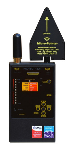 Detector De Transmisores Espía Protect 1206i