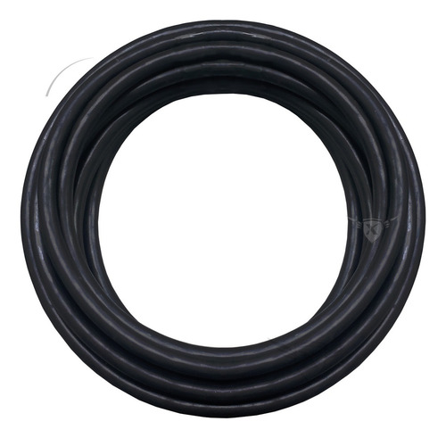 Cabo Pp 5 Vias Chicote Elétrico Carretinha Reboque 15 Metros Cobertura Preto