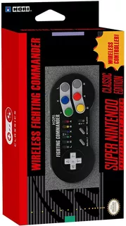 Controle Snes Classic Wireless Fighting Commander Novo Hori