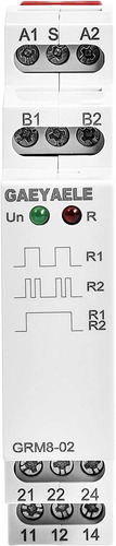 Grm8 Relé De Enclavamiento Electrónico Relé De Memor...
